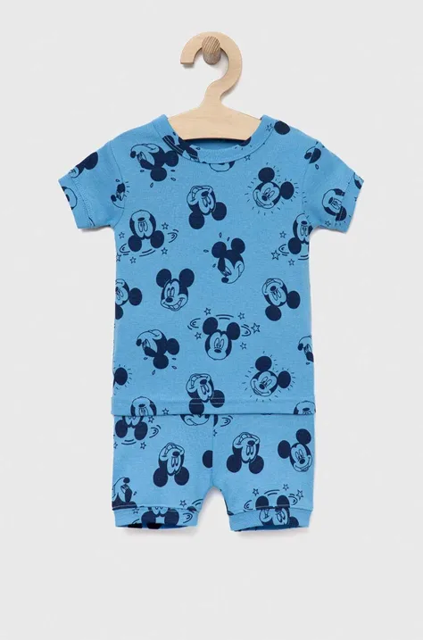 Детска памучна пижама GAP x Disney