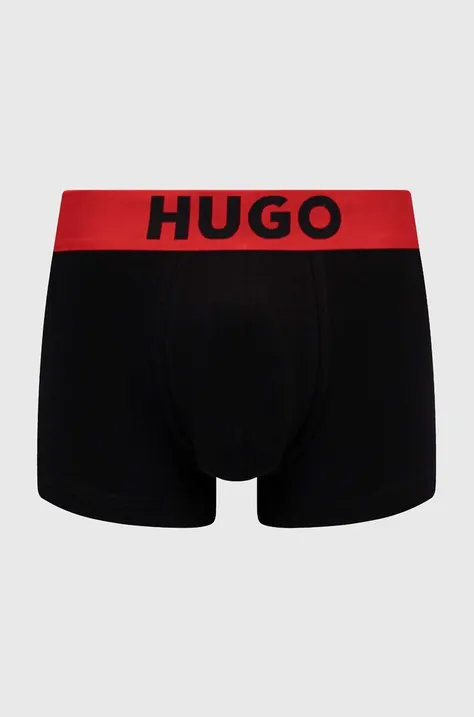Боксеры HUGO мужские цвет чёрный