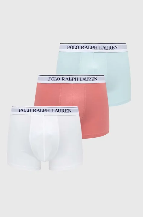 Μποξεράκια Polo Ralph Lauren 3-pack χρώμα: άσπρο