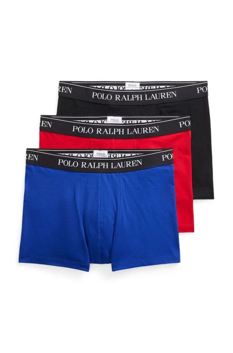 Polo Ralph Lauren bokserki 3-pack męskie kolor czerwony 714830299