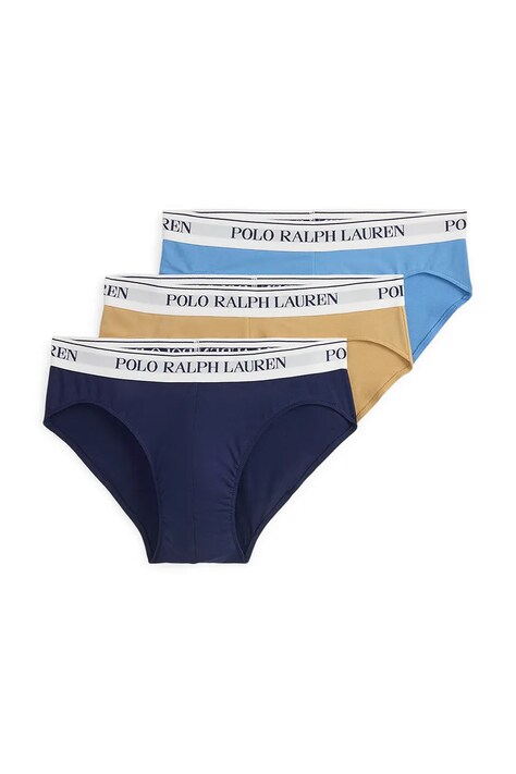 Polo Ralph Lauren slipy 3-pack męskie kolor żółty 714840543