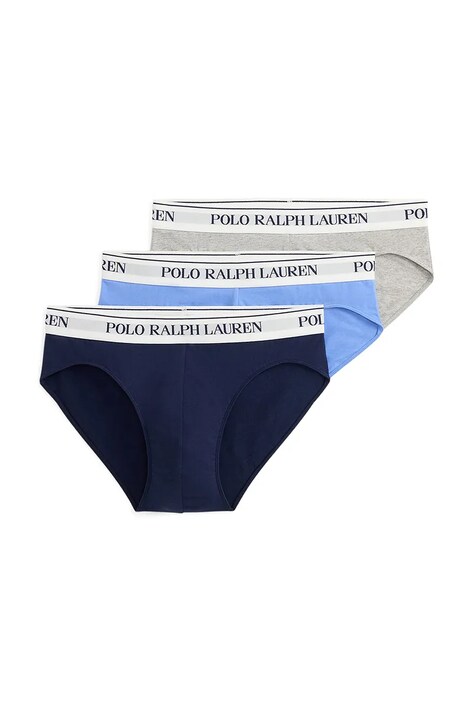 Polo Ralph Lauren slipy 3-pack męskie kolor niebieski 714840543