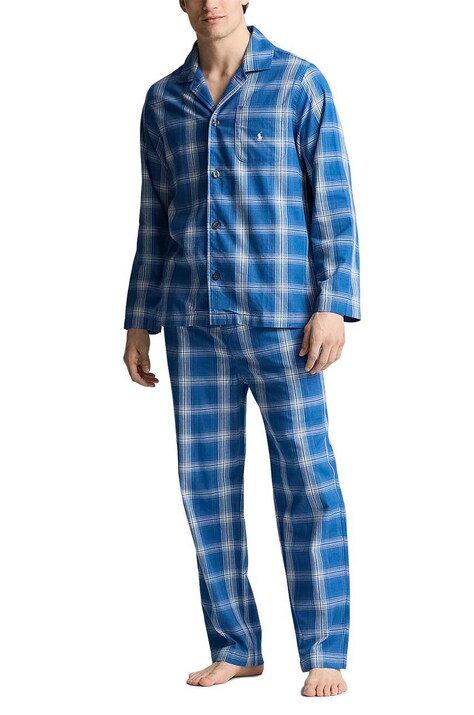 Polo Ralph Lauren pijamale de bumbac culoarea rosu, modelator