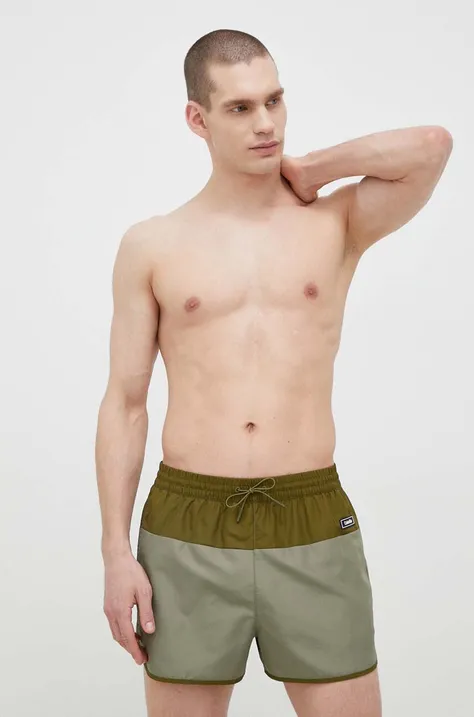 Calvin Klein pantaloni scurti de baie culoarea verde