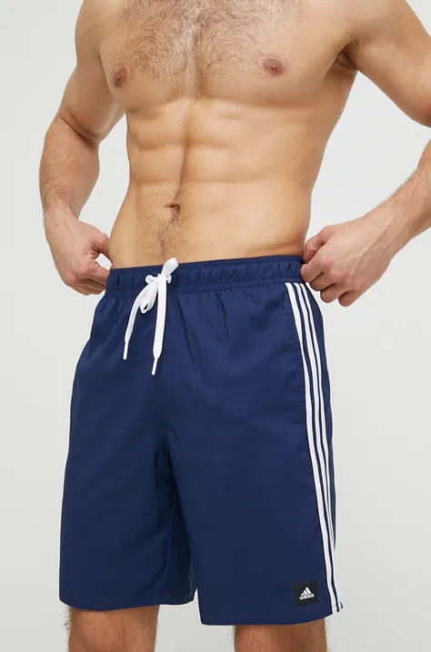 Kratke hlače za kupanje adidas Performance boja: tamno plava