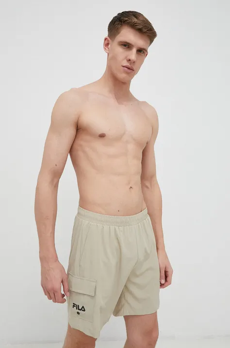 Kratke hlače za kupanje Fila boja: bež