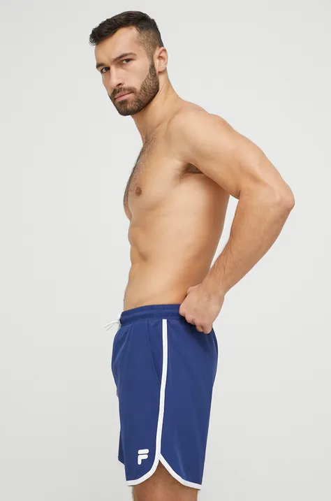Kratke hlače za kupanje Fila Scilla boja: tamno plava, FAm, 00385