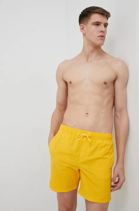 Купальные шорты Guess цвет жёлтый
