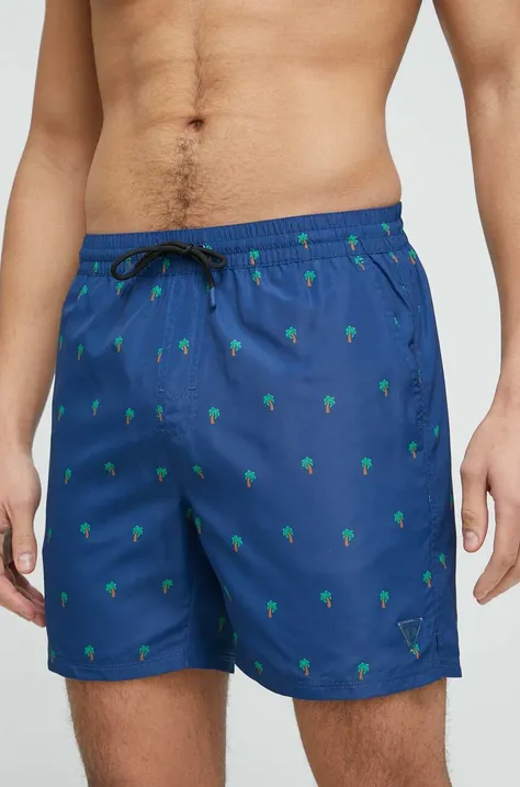 Kratke hlače za kupanje Guess boja: tamno plava