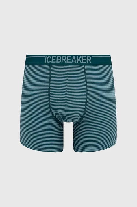 Funkcionalno donje rublje Icebreaker Anatomica boja: zelena
