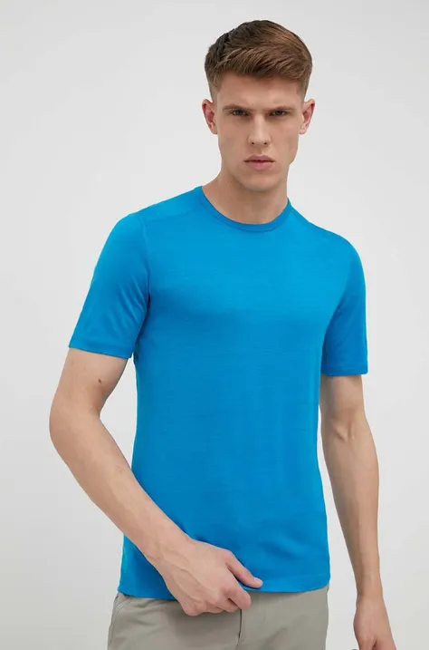 Icebreaker t-shirt funkcyjny 200 Oasis kolor niebieski