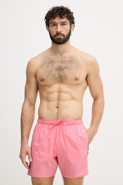 BOSS pantaloni scurți de baie bărbătești Iconic roz 50491594