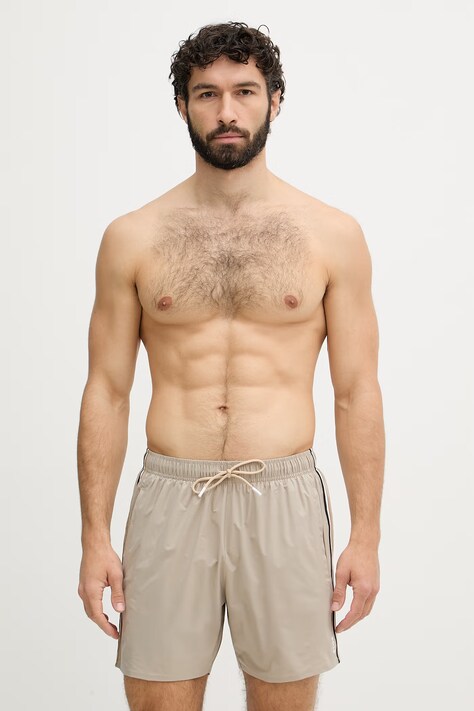 BOSS σορτς μαγιό ανδρικά Iconic μπεζ 50491594