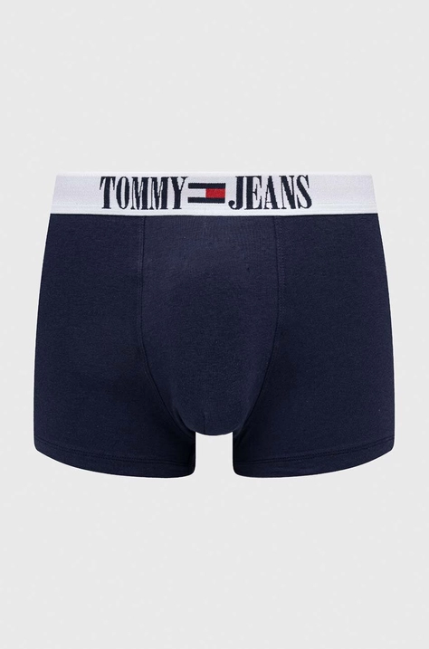 Boxerky Tommy Jeans pánske, tmavomodrá farba