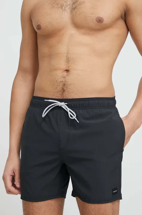 Kratke hlače za kupanje Rip Curl boja: crna