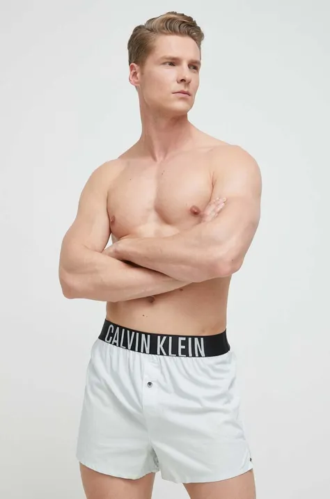 Calvin Klein Underwear bokserki bawełniane 2-pack kolor granatowy
