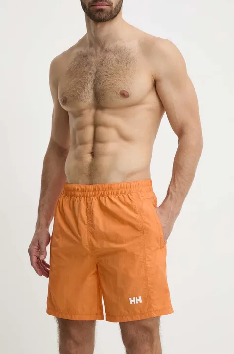 Kopalne kratke hlače Helly Hansen Calshot oranžna barva