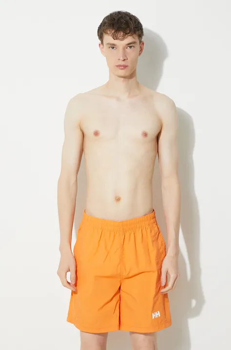 Plavkové šortky Helly Hansen Calshot oranžová barva