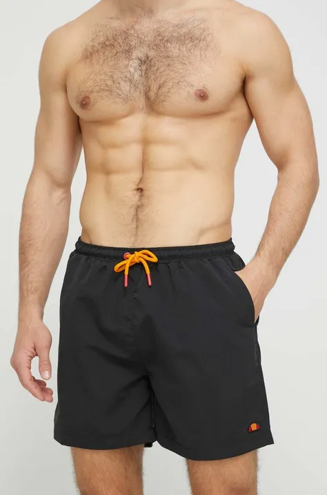 Kratke hlače za kupanje Ellesse Knights Swimshort boja: crna, SHR18078