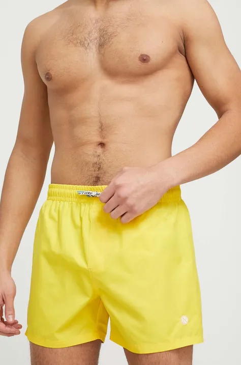 Σορτς κολύμβησης Pepe Jeans Finn χρώμα: κίτρινο