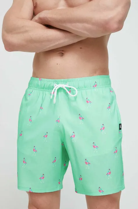 Kratke hlače za kupanje Hollister Co. boja: zelena