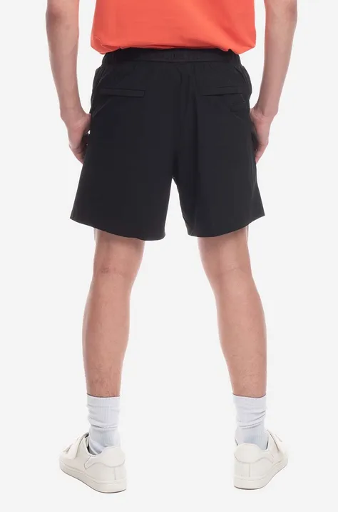 Plavkové šortky Lacoste čierna farba