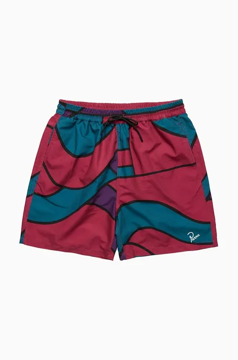 by Parra swim shorts maroon color