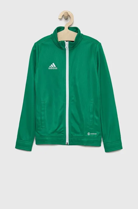 Παιδική μπλούζα adidas Performance ENT22 TK χρώμα: πράσινο