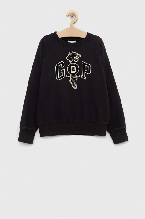Otroški pulover GAP X BKC črna barva