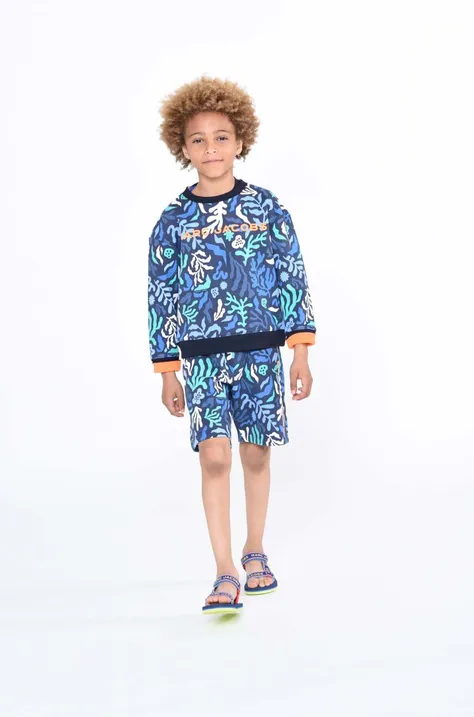 Παιδική μπλούζα Marc Jacobs χρώμα: ναυτικό μπλε