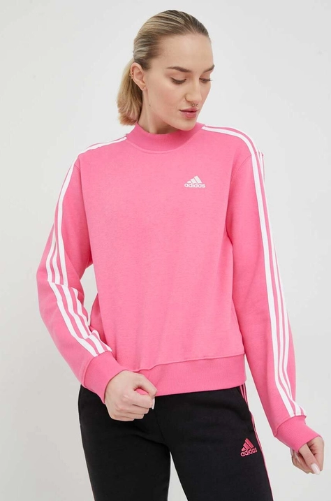 Bluza adidas Ženska, roza barva