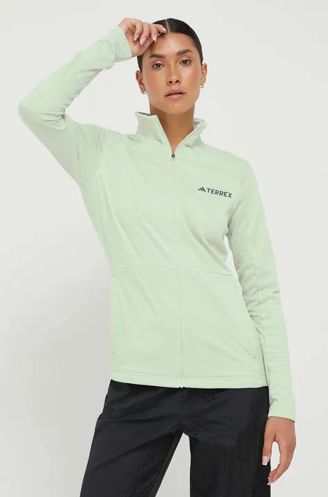 Športni pulover adidas TERREX Multi zelena barva