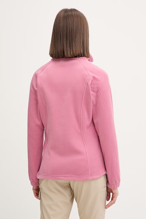 Columbia bluza sportowa Benton Springs kolor różowy gładka 1372111