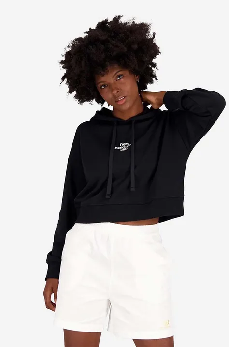 New Balance sweatshirt women's black color