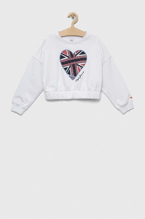 Pepe Jeans felpa in cotone bambino/a PJL GJ Non-denim