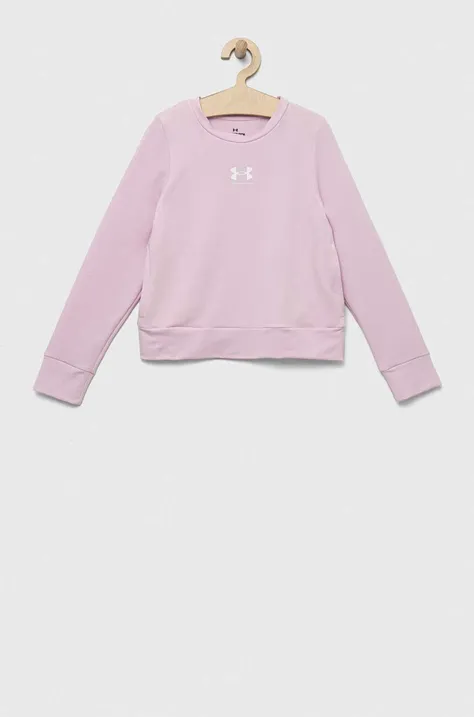 Παιδική μπλούζα Under Armour χρώμα: ροζ
