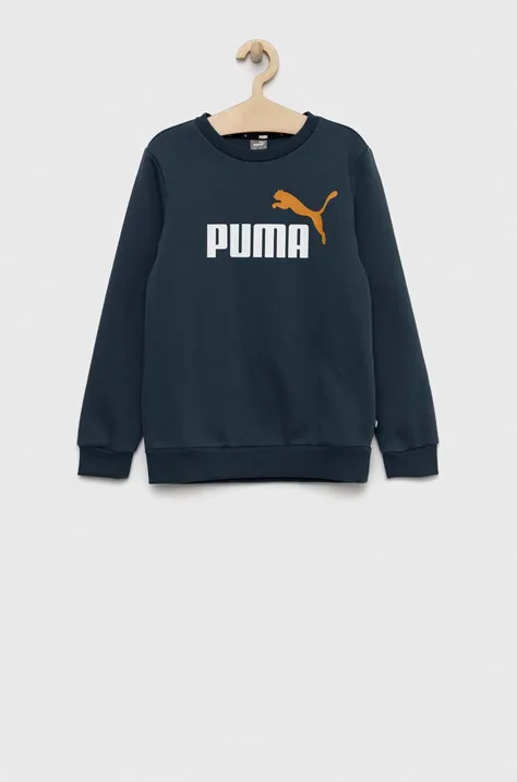 Παιδική μπλούζα Puma ESS+ 2 Col Big Logo Crew FL B