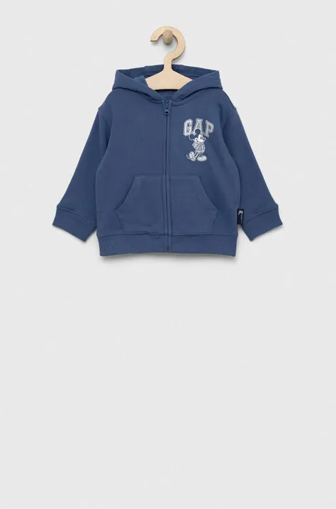 GAP bluza copii x Disney cu glugă, cu imprimeu