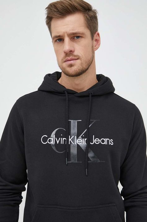 Calvin Klein Jeans hanorac de bumbac