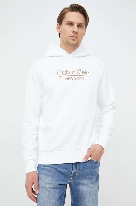 Calvin Klein hanorac de bumbac