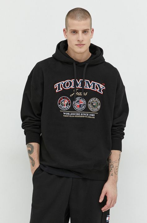 Bavlněná mikina Tommy Jeans