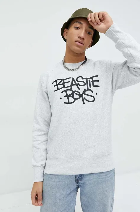 Μπλούζα Champion x Beastie Boys χρώμα: γκρι