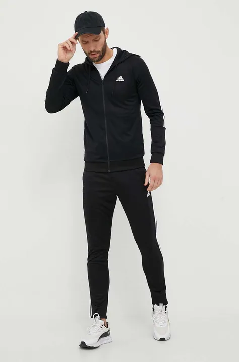 Спортивний костюм adidas чоловічий колір чорний