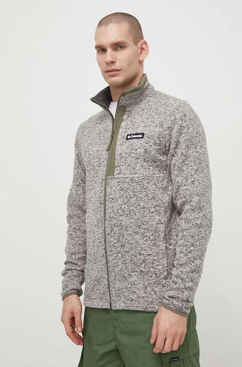 Спортивна кофта Columbia Sweater Weather колір бежевий меланж