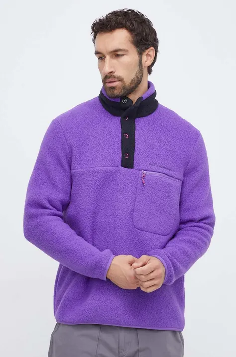 Športni pulover Peak Performance vijolična barva