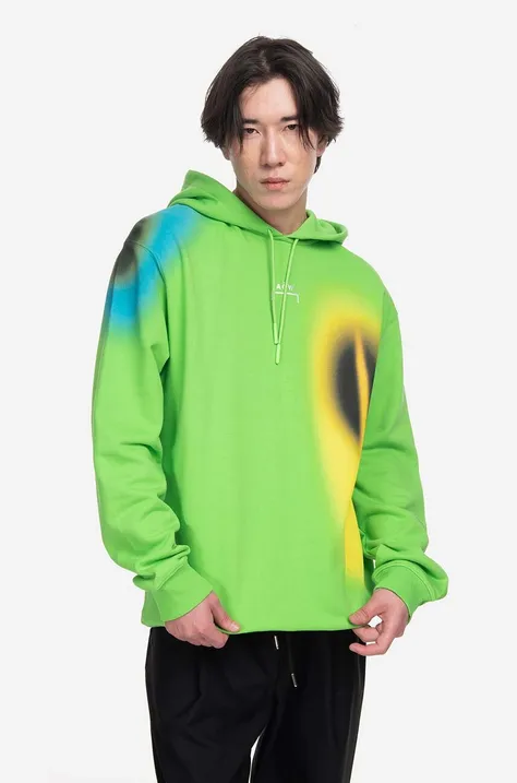 A-COLD-WALL* cotton sweatshirt Hypergraphic men's green color
