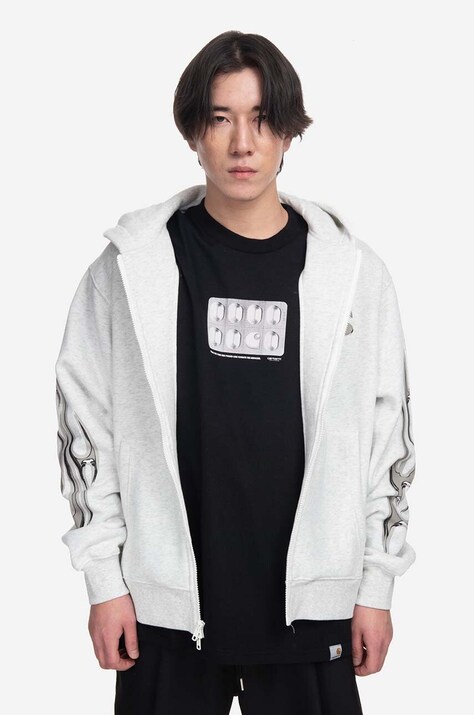 STAMPD sweatshirt men's gray color