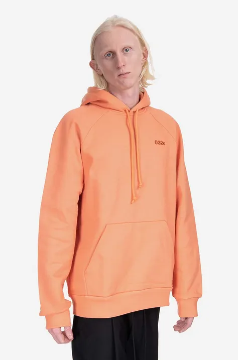 032C cotton sweatshirt Terra Reglan Hoodie orange color