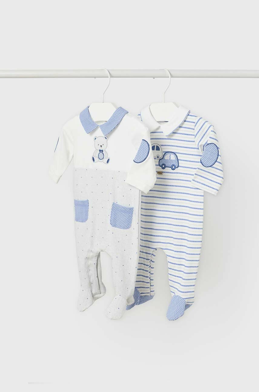 Mayoral Newborn pajacyk niemowlęcy 2-pack