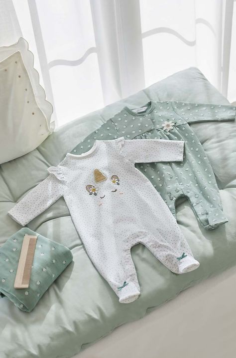 Φόρμες με φουφούλα μωρού Mayoral Newborn 2-pack